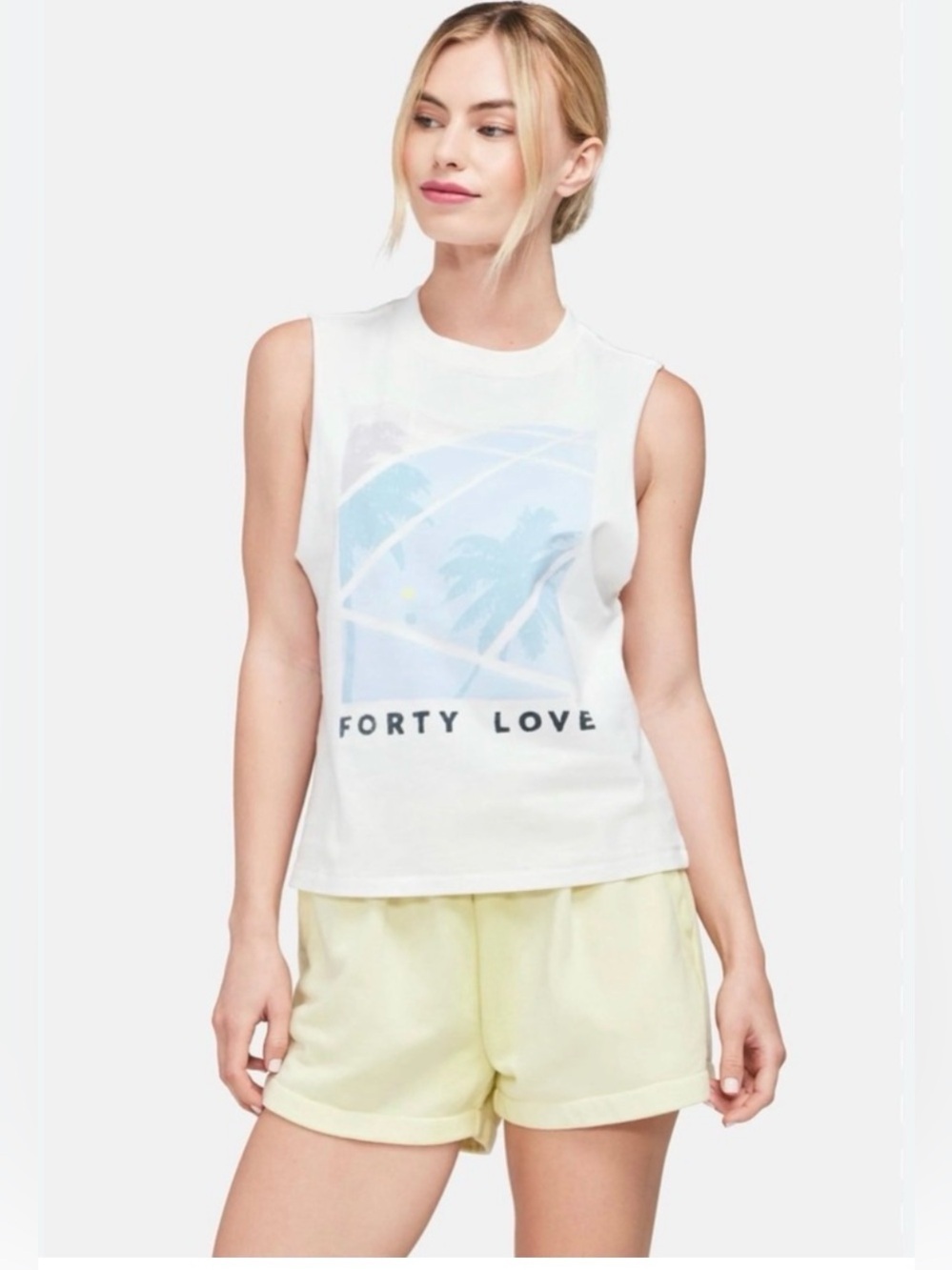 NWT Wildfox Forty Love Riley Tank Top , XS